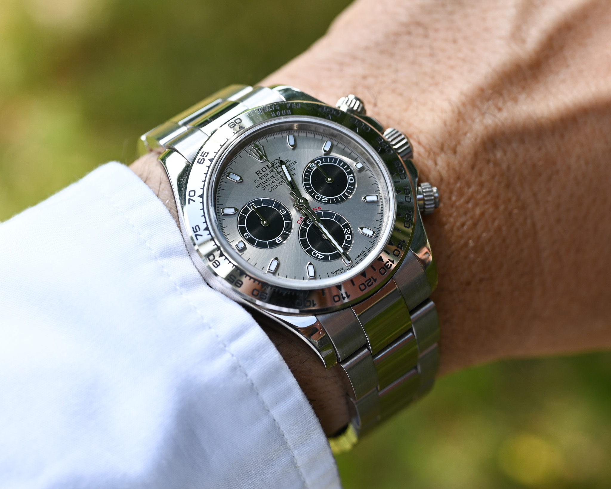 Rolex Daytona 116509 Ghost-Dial aka Panda-Dial