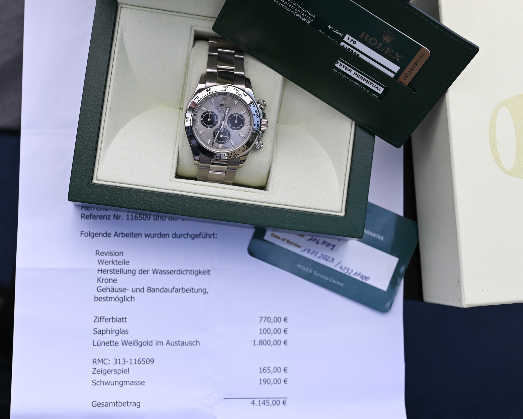 Rolex Daytona 116509 Ghost-Dial aka Panda-Dial – Bild 2