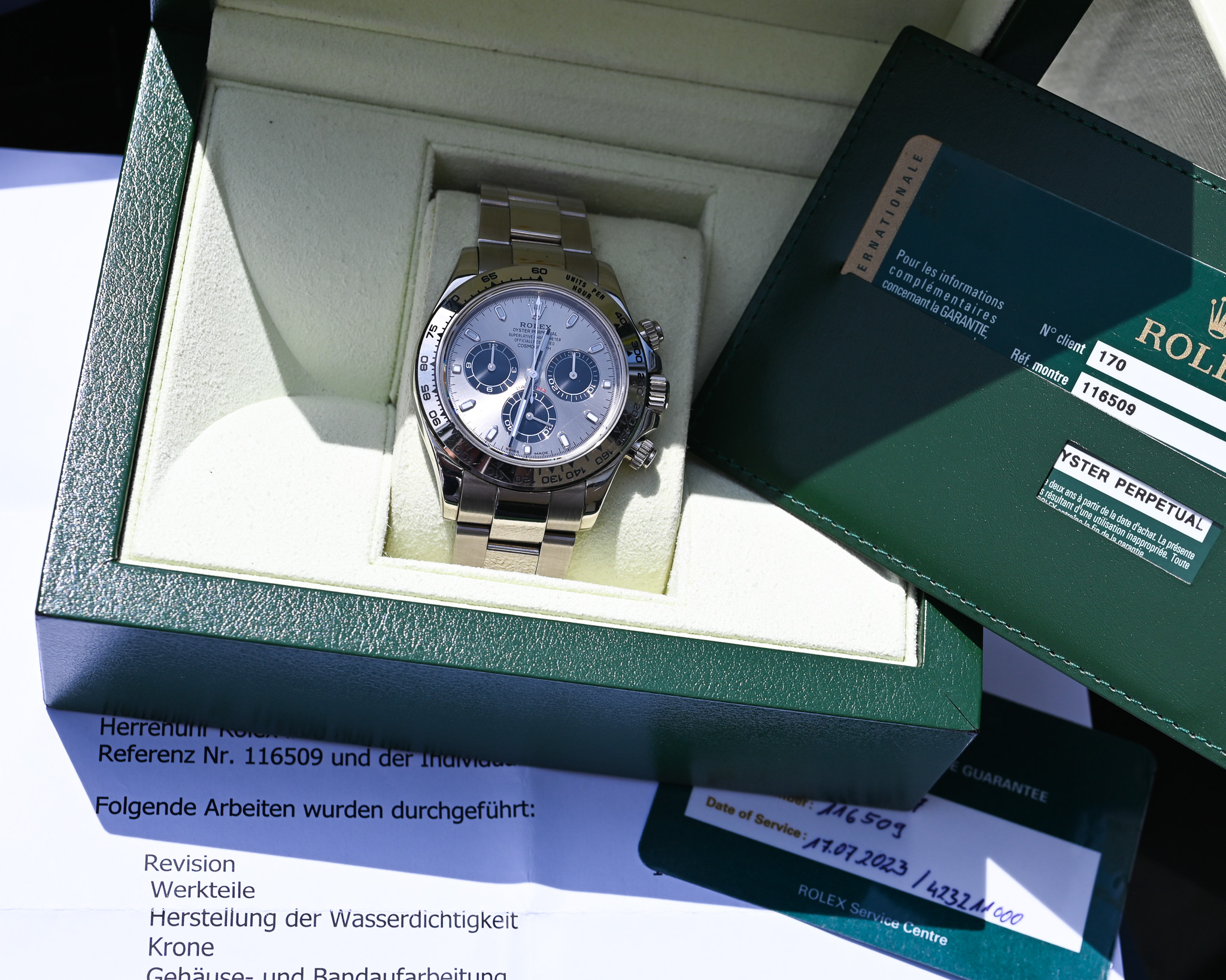 Rolex Daytona 116509 Ghost-Dial aka Panda-Dial – Bild 3