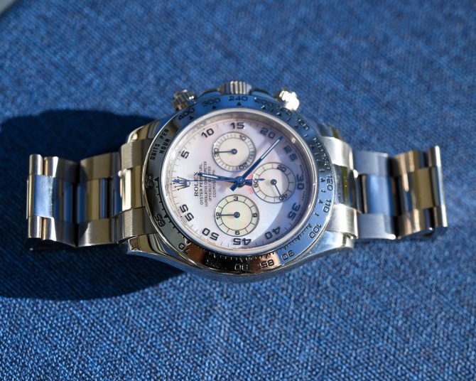 Rolex 116509 Weißgold Daytona mit wunderschönem MOP-Dial ! – Bild 12