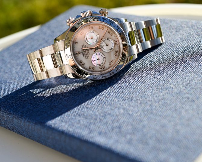 Rolex 116509 Weißgold Daytona mit wunderschönem MOP-Dial ! – Bild 15