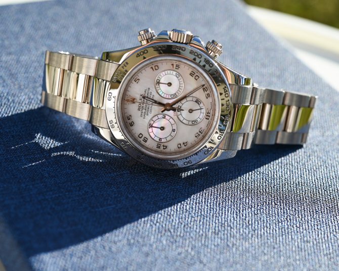 Rolex 116509 Weißgold Daytona mit wunderschönem MOP-Dial ! – Bild 16