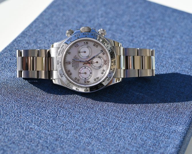 Rolex 116509 Weißgold Daytona mit wunderschönem MOP-Dial ! – Bild 11
