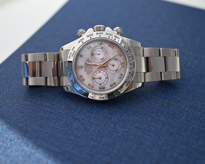 Rolex 116509 Weißgold Daytona mit wunderschönem MOP-Dial ! – Bild 17