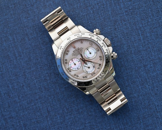 Rolex 116509 Weißgold Daytona mit wunderschönem MOP-Dial ! – Bild 3