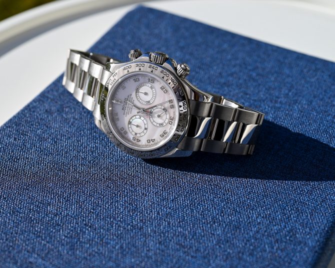 Rolex 116509 Weißgold Daytona mit wunderschönem MOP-Dial ! – Bild 4