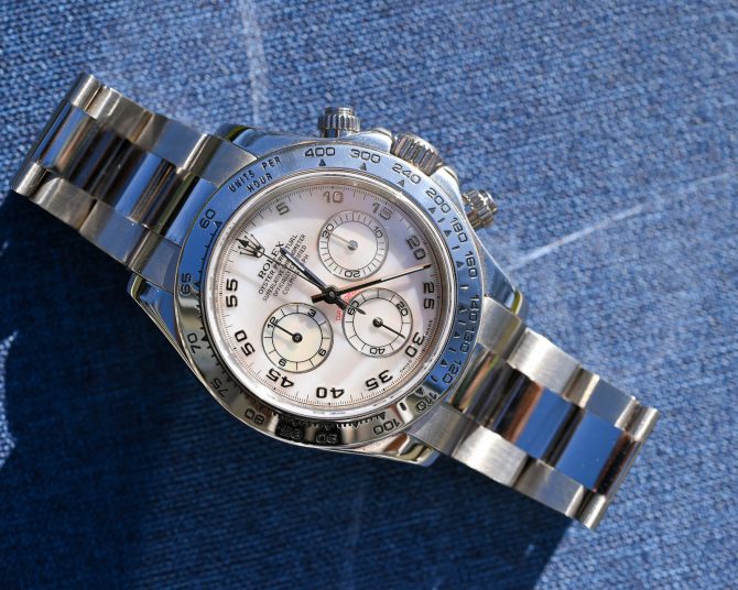Rolex 116509 Weißgold Daytona mit wunderschönem MOP-Dial ! – Bild 6