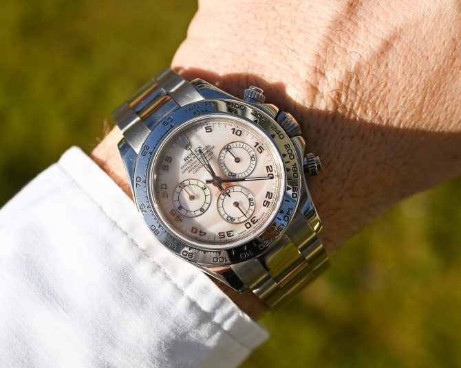 Rolex 116509 Weißgold Daytona mit wunderschönem MOP-Dial ! – Bild 8
