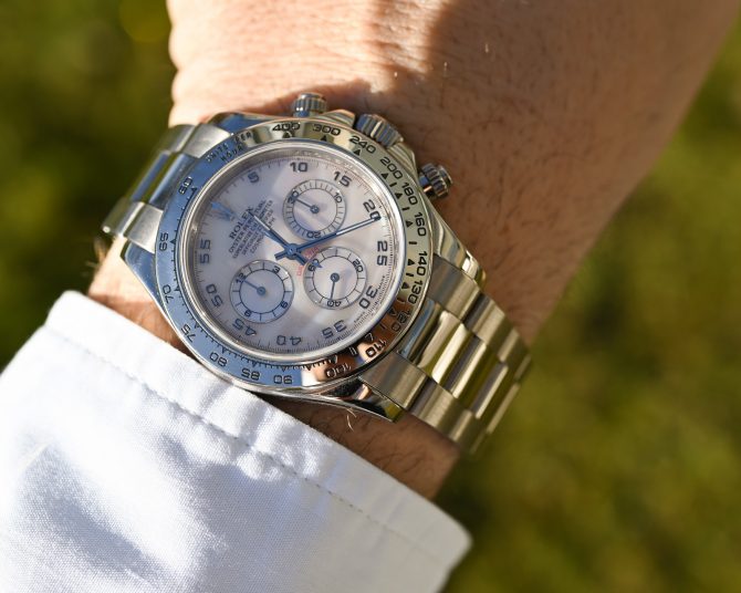 Rolex 116509 Weißgold Daytona mit wunderschönem MOP-Dial ! – Bild 9