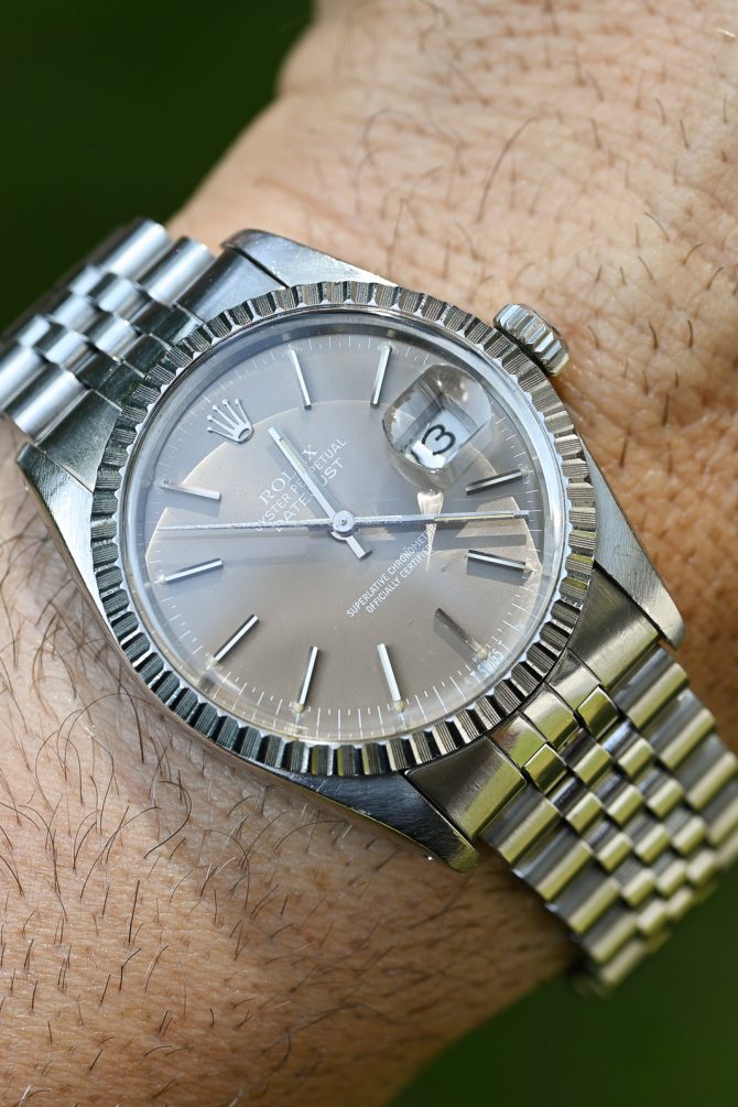 Rolex Datejust 16030 mit seltenem und wunderschönen Taupe Blatt – Bild 7