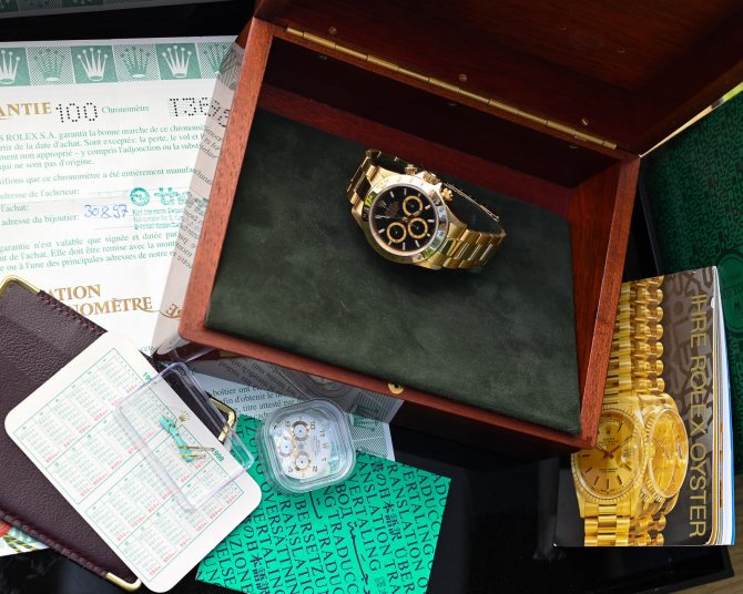 Rolex Daytona 16528 Fullset mit zweitem Zifferblatt und Zeigersatz – Bild 3