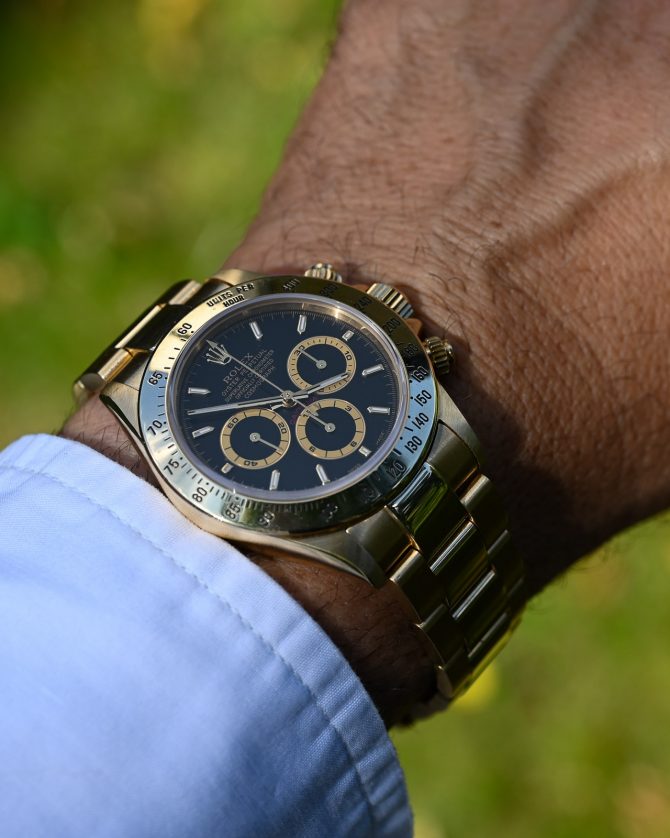 Rolex Daytona 16528 Fullset mit zweitem Zifferblatt und Zeigersatz