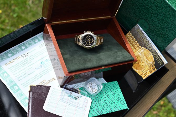 Rolex Daytona 16528 Fullset mit zweitem Zifferblatt und Zeigersatz – Bild 2