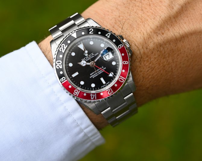 Rolex GMT Master II Referenz 16710 im TOP Zustand mit neuem Band und frischem Service – Bild 13