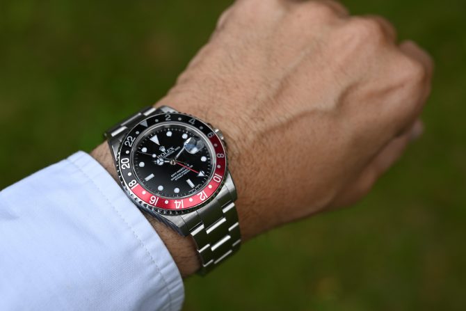 Rolex GMT Master II Referenz 16710 im TOP Zustand mit neuem Band und frischem Service – Bild 3