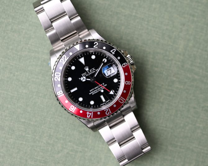Rolex GMT Master II Referenz 16710 im TOP Zustand mit neuem Band und frischem Service – Bild 5