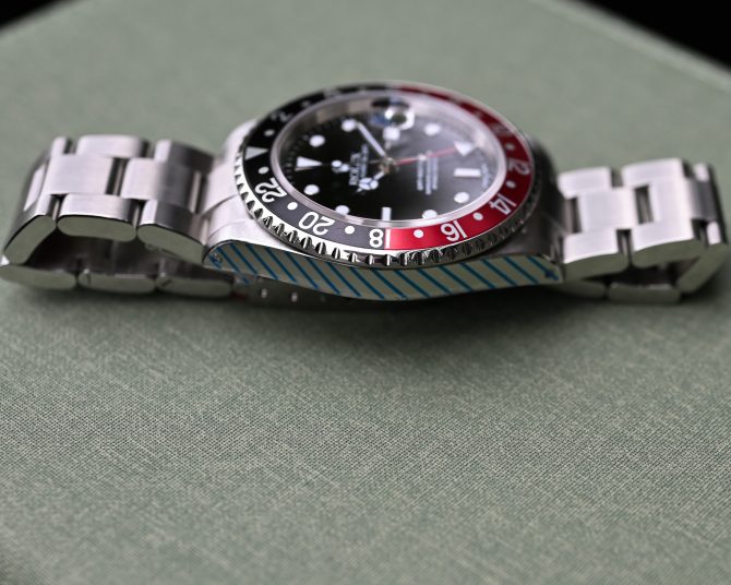 Rolex GMT Master II Referenz 16710 im TOP Zustand mit neuem Band und frischem Service – Bild 7