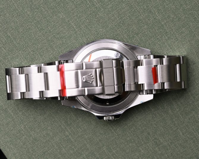Rolex GMT Master II Referenz 16710 im TOP Zustand mit neuem Band und frischem Service – Bild 9
