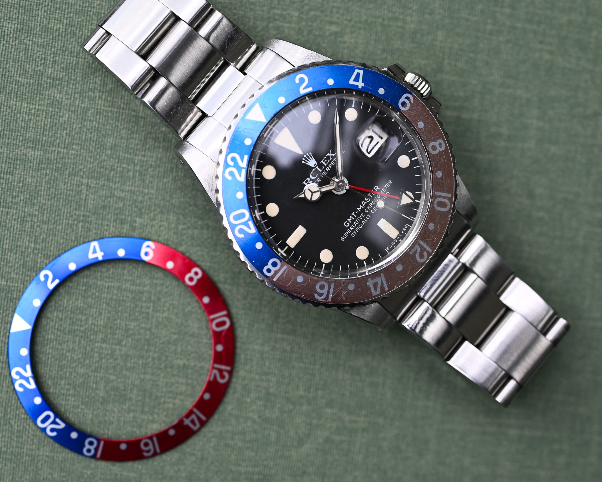 Rolex GMT Master 1675 Maxidial TOP Zustand mit toller Patina – Bild 10