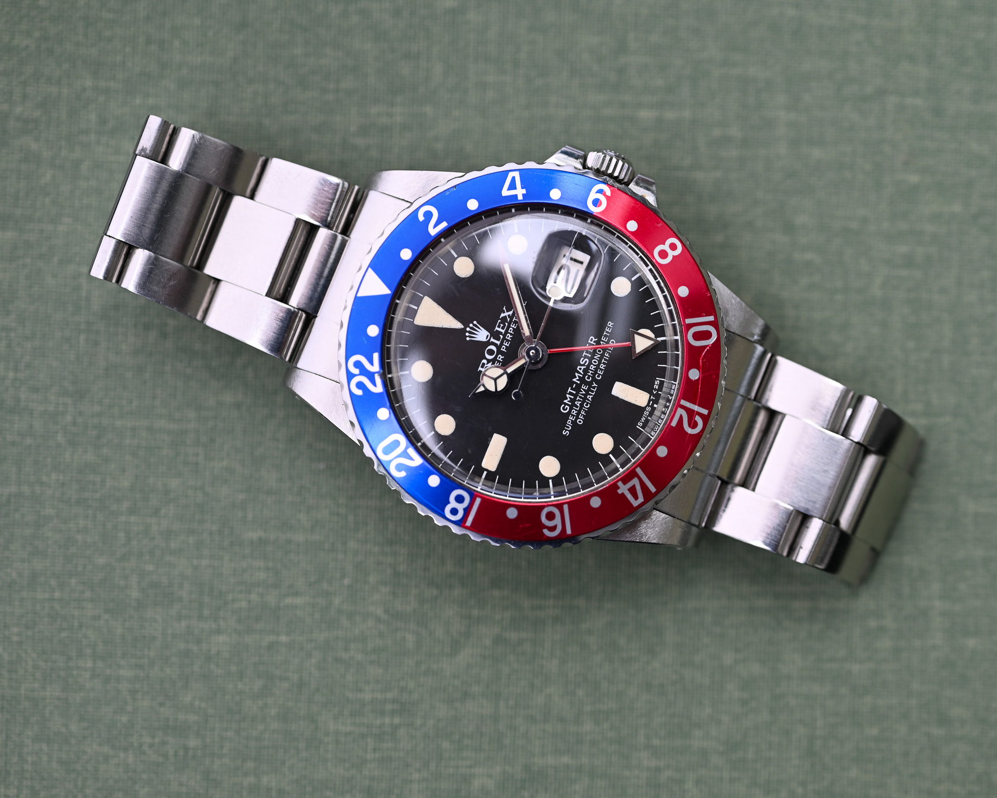 Rolex GMT Master 1675 Maxidial TOP Zustand mit toller Patina – Bild 11