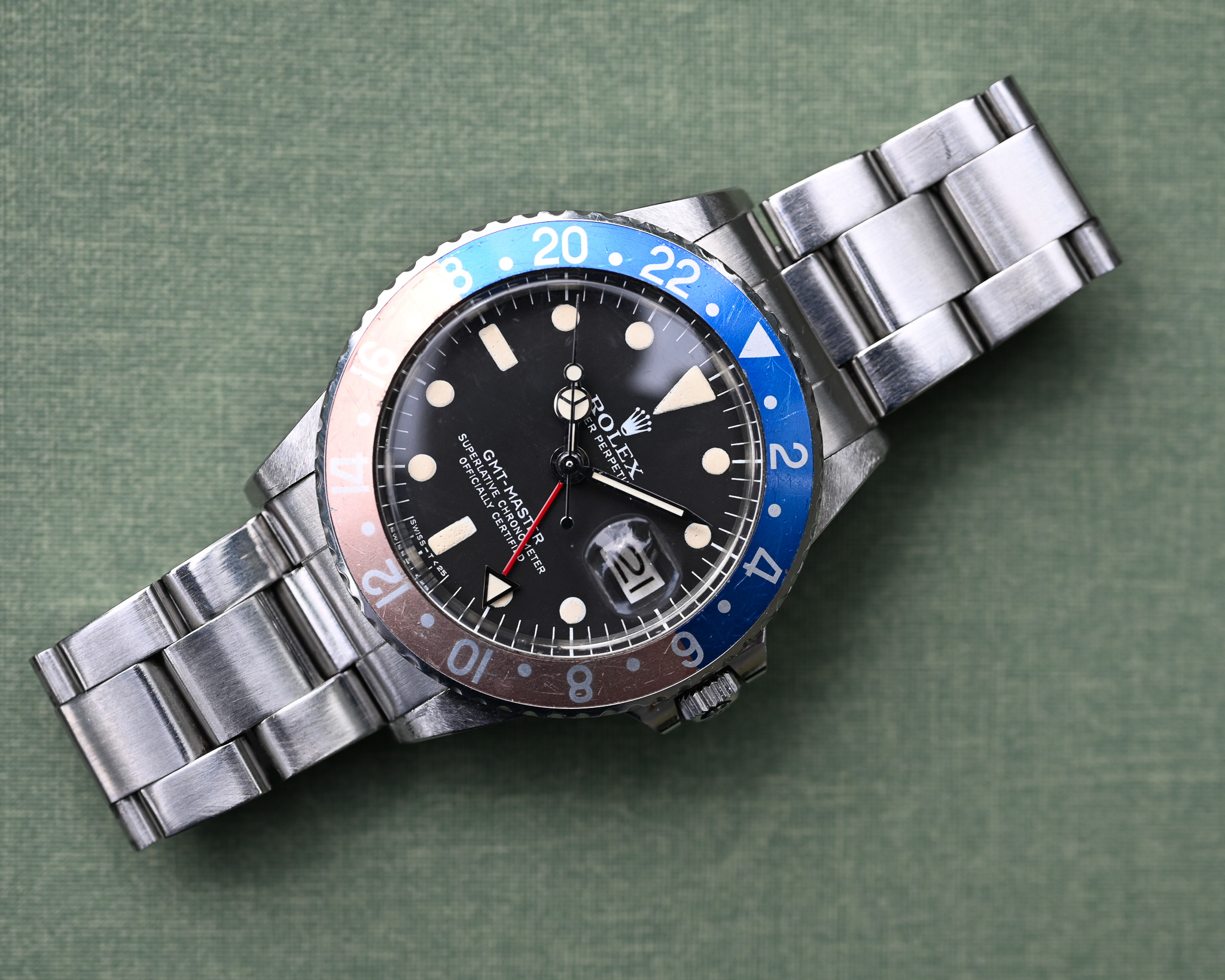 Rolex GMT Master 1675 Maxidial TOP Zustand mit toller Patina – Bild 12