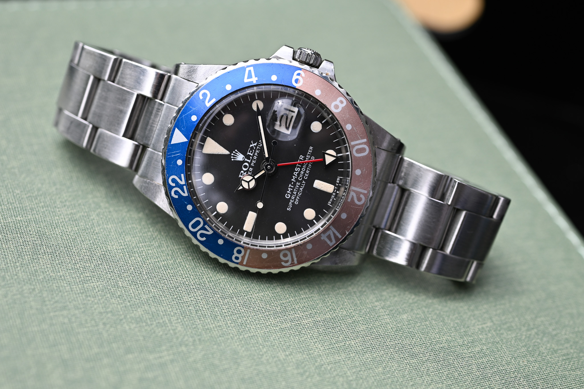 Rolex GMT Master 1675 Maxidial TOP Zustand mit toller Patina – Bild 16