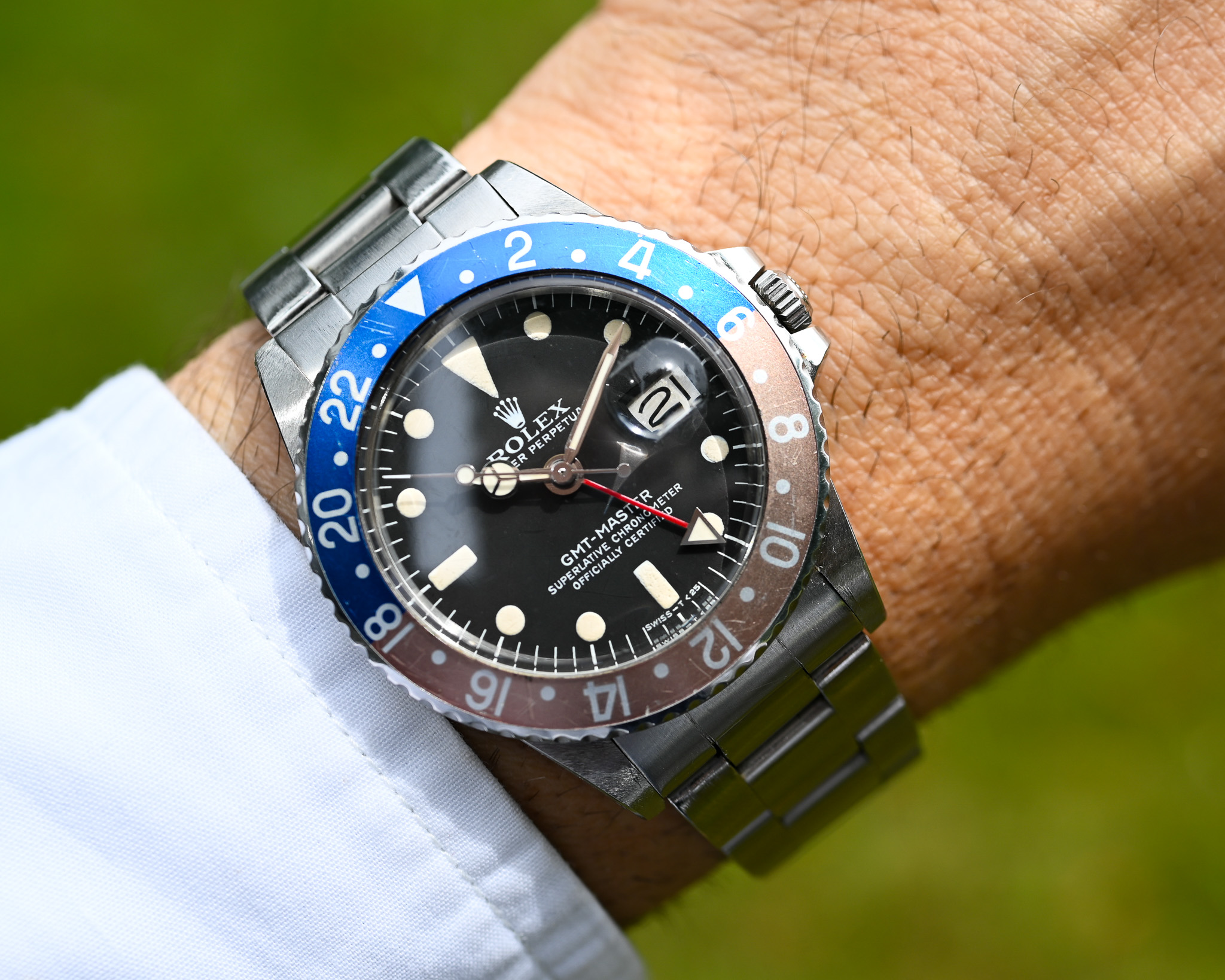 Rolex GMT Master 1675 Maxidial TOP Zustand mit toller Patina – Bild 18