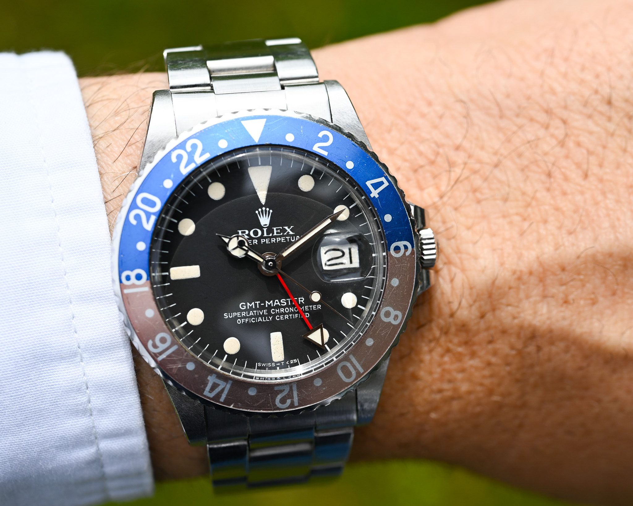 Rolex GMT Master 1675 Maxidial TOP Zustand mit toller Patina – Bild 2