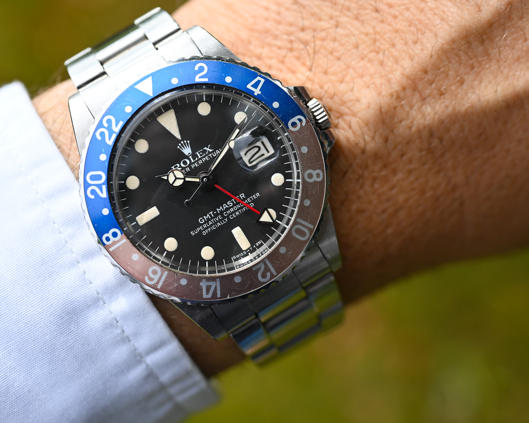 Rolex GMT Master 1675 Maxidial TOP Zustand mit toller Patina – Bild 3