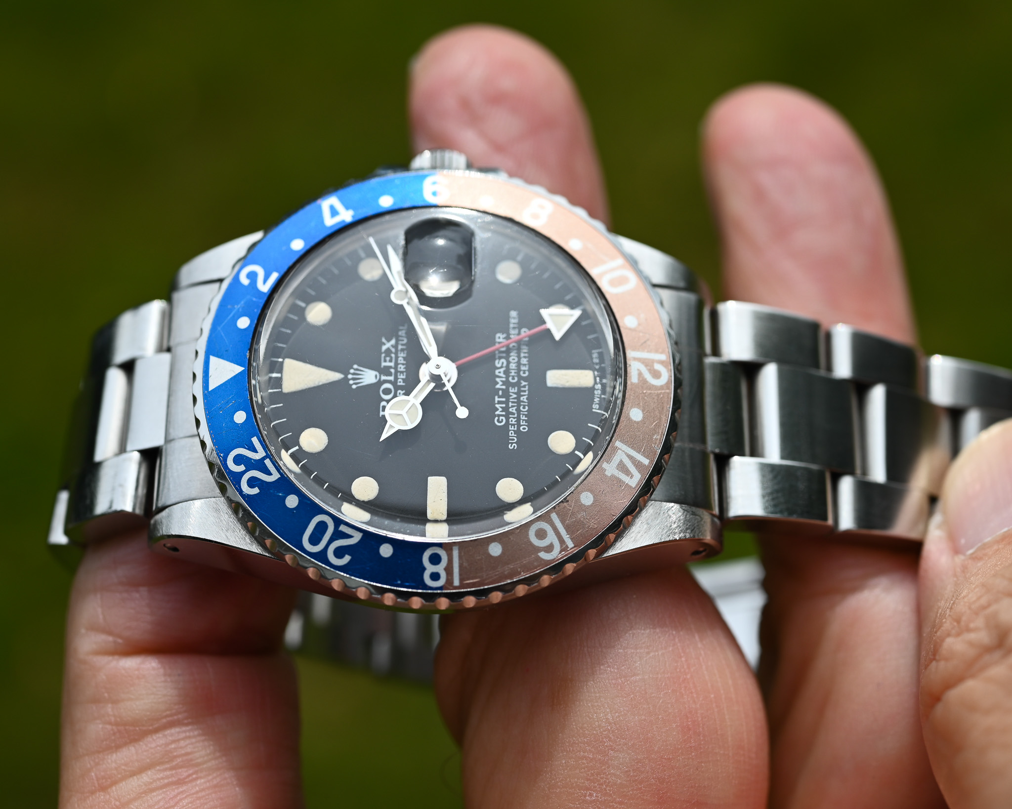 Rolex GMT Master 1675 Maxidial TOP Zustand mit toller Patina – Bild 4