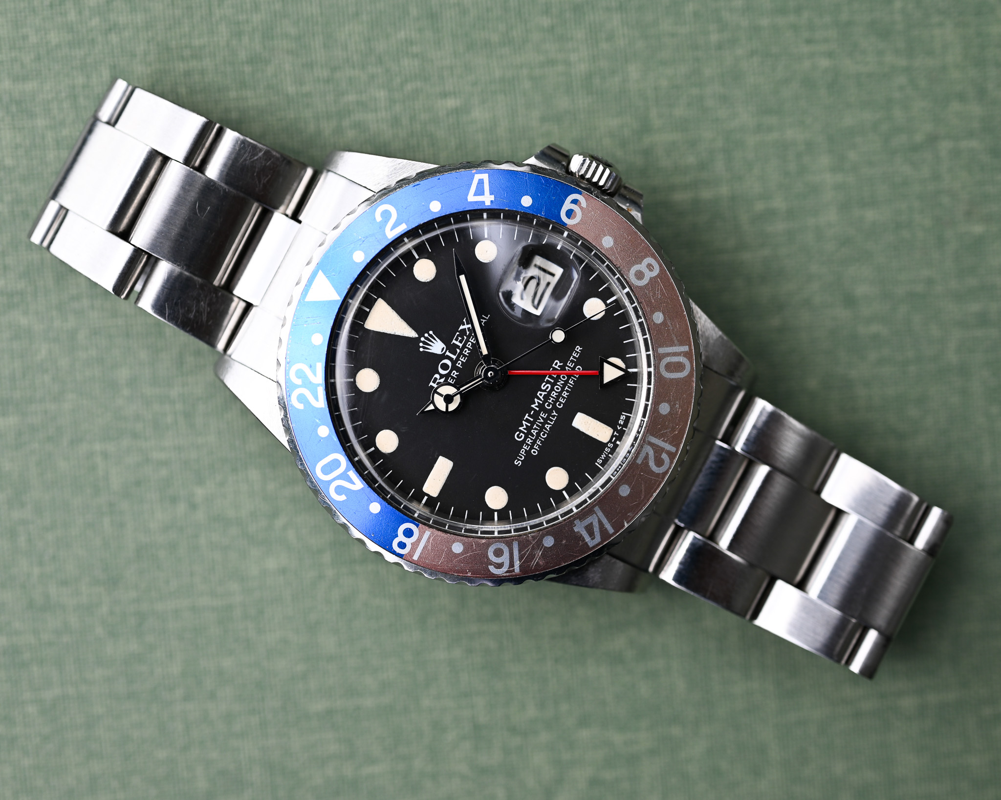 Rolex GMT Master 1675 Maxidial TOP Zustand mit toller Patina – Bild 9