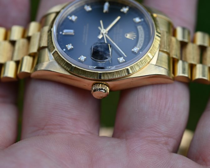 Rolex DayDate 18248 Borke im Fullset ! Neuwertig ! – Bild 10