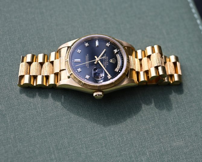 Rolex DayDate 18248 Borke im Fullset ! Neuwertig ! – Bild 15
