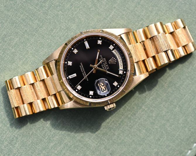 Rolex DayDate 18248 Borke im Fullset ! Neuwertig ! – Bild 19