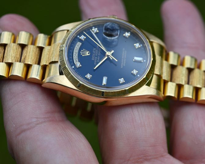 Rolex DayDate 18248 Borke im Fullset ! Neuwertig ! – Bild 8
