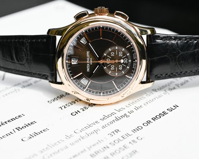 Patek Philippe Annual Calendar Chronograph 5905R-001 – Bild 26