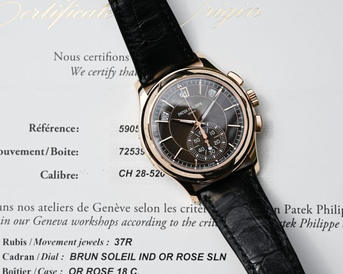 Patek Philippe Annual Calendar Chronograph 5905R-001 – Bild 27