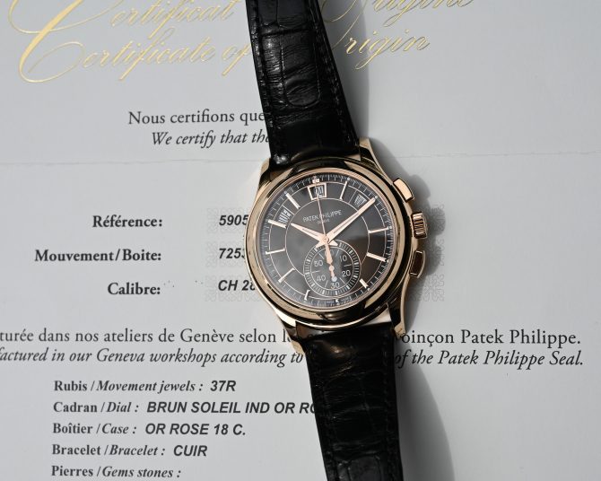 Patek Philippe Annual Calendar Chronograph 5905R-001 – Bild 28