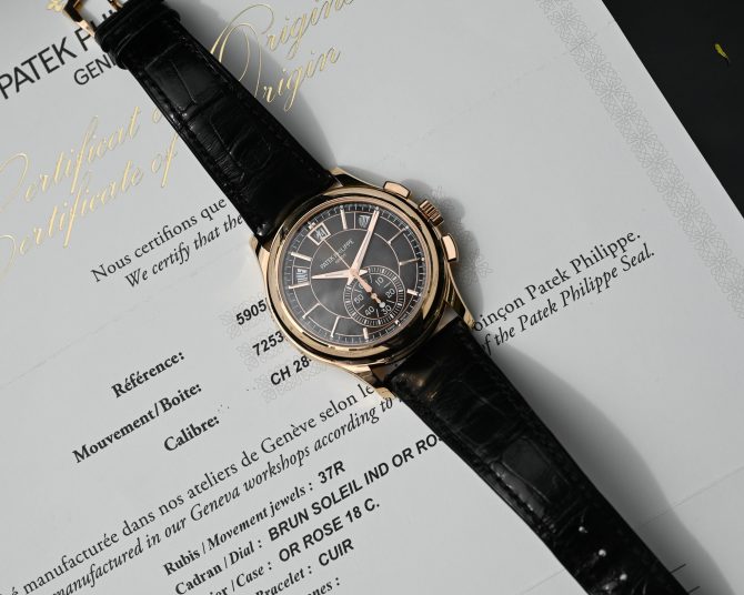Patek Philippe Annual Calendar Chronograph 5905R-001 – Bild 29
