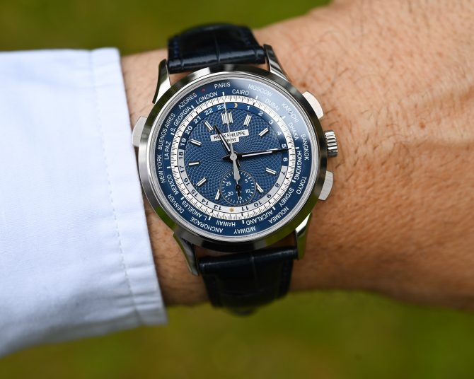 Patek Philippe Worldtime / Chrono 5930G-001 – Bild 14