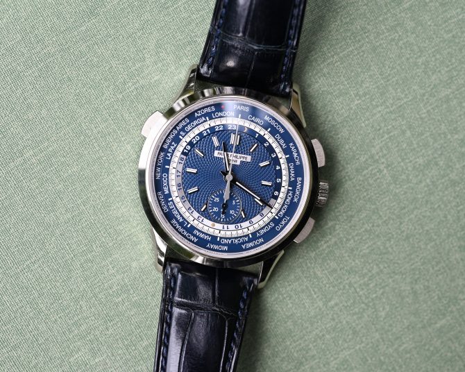 Patek Philippe Worldtime / Chrono 5930G-001 – Bild 17