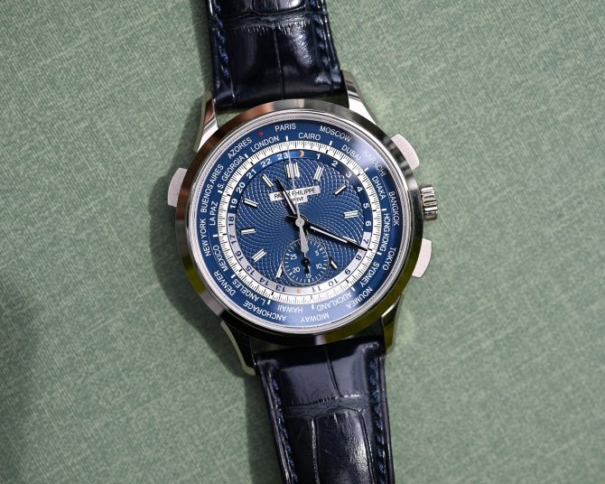Patek Philippe Worldtime / Chrono 5930G-001 – Bild 20