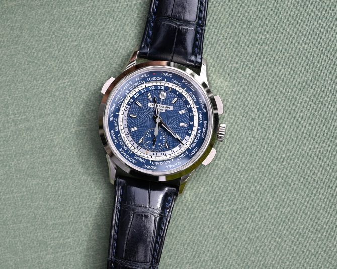 Patek Philippe Worldtime / Chrono 5930G-001 – Bild 22