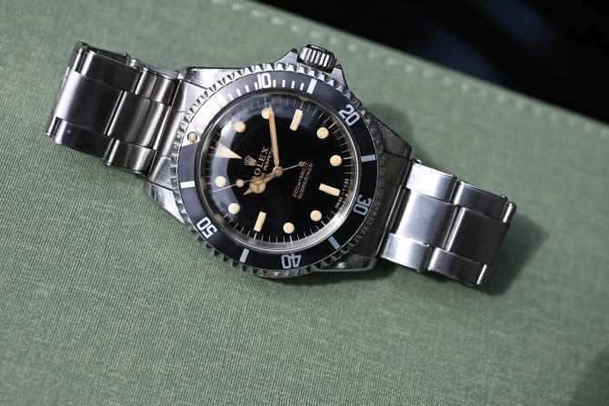 Rolex 5513 Gilt – Copper writings, Kissing-4, unpoliert, TOP Zustand – Bild 4