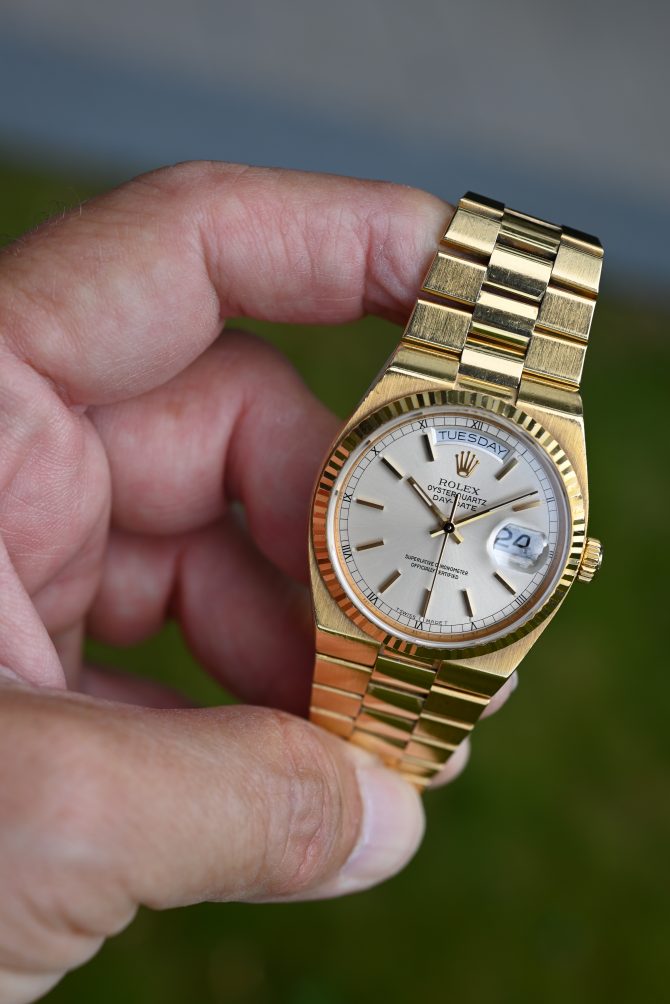 Rolex „Kult Day-Date“ Oysterquarz 19018 im wahren Fullset ! – Bild 7