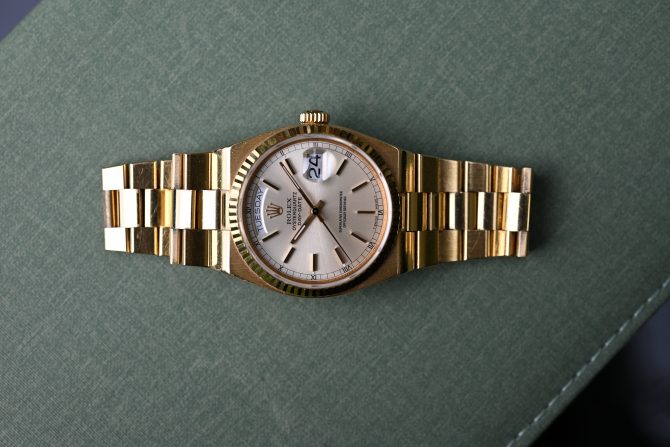 Rolex „Kult Day-Date“ Oysterquarz 19018 im wahren Fullset ! – Bild 8