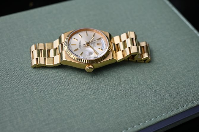 Rolex „Kult Day-Date“ Oysterquarz 19018 im wahren Fullset ! – Bild 10
