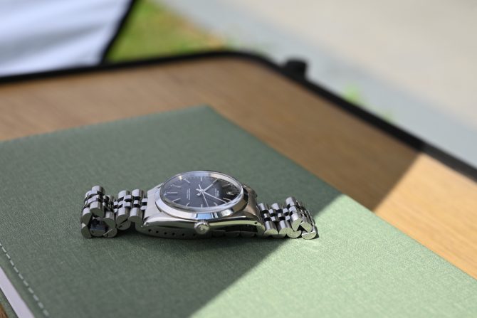 Rolex Vintage Oyster Perpetual 1018 mit schwarzem Blatt – Bild 4
