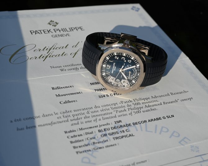 Patek Philippe Aquanaut Advanced Research 5650G – Bild 11