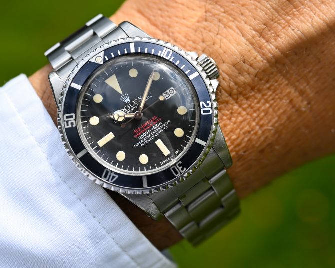 Rolex Doppelrote Sea-Dweller DRSD 1665 MK 4